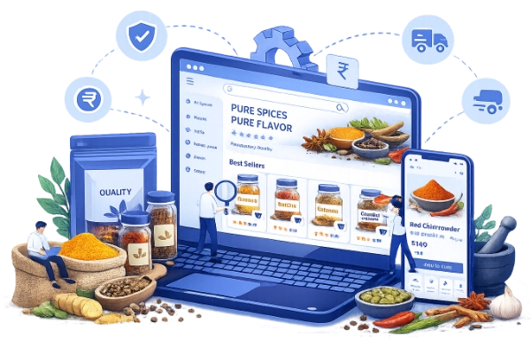 Spices Website Project